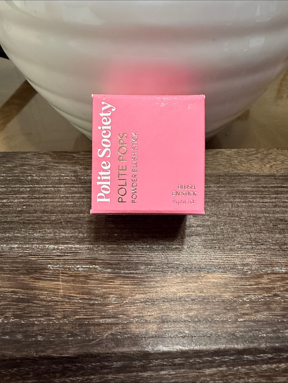Polite Society Polite Pops Powder Blush Stick — Pink